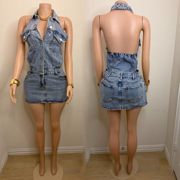 DENIM DRESS